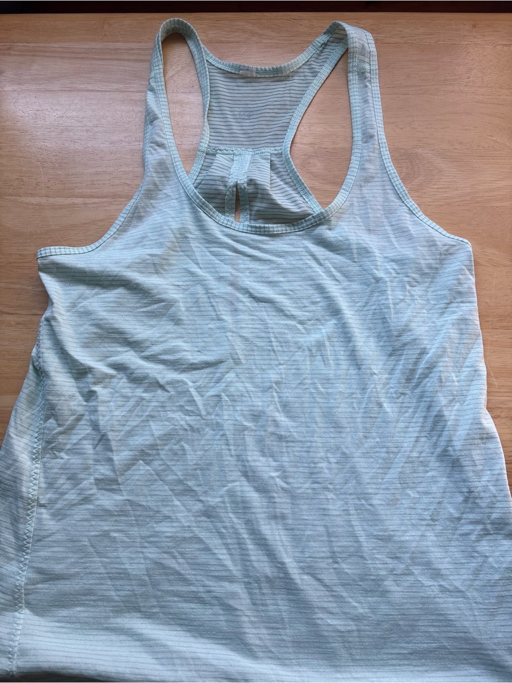 Lulu's Mint Green Striped Racerback Tank